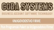 Program za
                                            knjigovodstvo za firmu