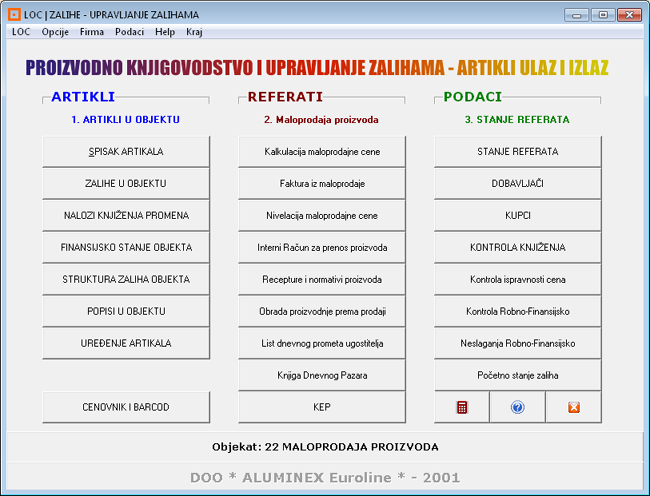 Maloprodaja sopstvenih proizvoda