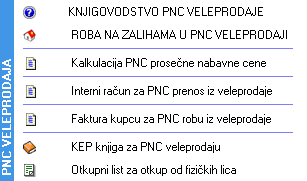 Veleprodaja robe sa prosečnim nabavnim cenama Veleprodaja robe sa prosečnim nabavnim cenama